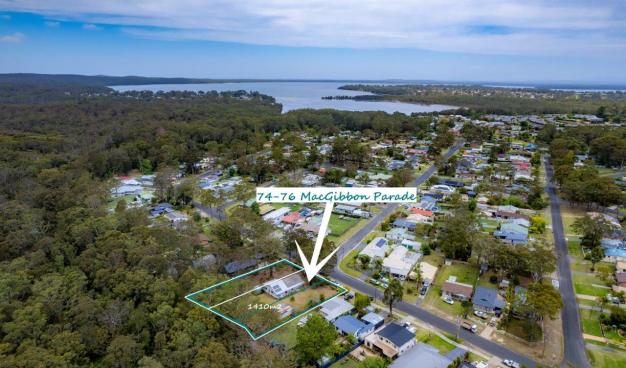 Double block, vacant land, renovator, cheap land duplex site, large residential land, jervis bay, huskisson, investment property.